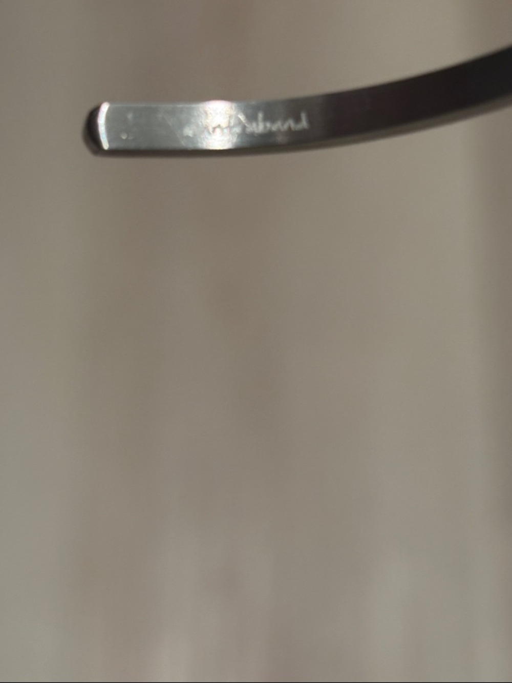 Mantra Bands Silver Tone Inspirational Cuff Bracelet Set - Picture 11 of 11